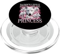 Daddys Little Princess Wolf, drôle, Gay, LGBTQ PopSockets PopGrip pour MagSafe