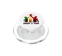 Daddy's Team Father Birthday Dad Fathers Day pap Pop PopSockets PopGrip pour MagSafe