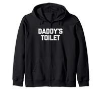 Daddy's Toilet - Dicton Sarcastique drôle Mignon Cool Fantaisie Sweat à Capuche