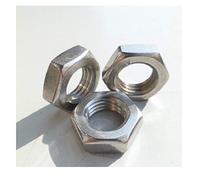 Dadi sottili a dadi esagonali in Acciaio inossidabile, dadi-M7 * 1 * 5mm di spessore * 10 lati opposti