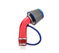 D'admission Conduit 1 Ensemble Universel 3 Pouces 76MM Voiture Course Filtre D'admission D'air À Haut Débit Tuyau Aluminium Kit Puissance Optimisation Performances Tuyau D'admission D'air(1)