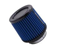 D'Admission D'Air Tuyau Filtre À Air Sport Haut Débit 2,5" 3" 3,5" 4" Universel Pour Admission D'air 63 Mm 76 Mm 80 Mm 89 Mm 101 Mm Pour Voitures De Course(63mm-Blue)