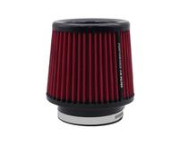 D'Admission D'Air Tuyau Filtre À Air Sport Haut Débit 2,5" 3" 3,5" 4" Universel Pour Admission D'air 63 Mm 76 Mm 80 Mm 89 Mm 101 Mm Pour Voitures De Course(80mm-Red)