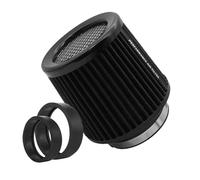 D'Admission D'Air Tuyau Filtre À Air Sport Haut Débit 2,5" 3" 3,5" 4" Universel Pour Admission D'air 63 Mm 76 Mm 80 Mm 89 Mm 101 Mm Pour Voitures De Course(101mm-Black)