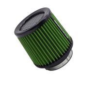 D'Admission D'Air Tuyau Filtre À Air Sport Haut Débit 2,5" 3" 3,5" 4" Universel Pour Admission D'air 63 Mm 76 Mm 80 Mm 89 Mm 101 Mm Pour Voitures De Course(63mm-Green)