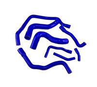 D'Admission d'air Tuyau Kit De Durites De Radiateur en Silicone (8 Pièces) pour BMW E34 M30 6CYC 525 528 530 89-95 Durite Admission(K8-102 Blue)