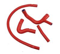 D'Admission D'Air Tuyau Pour AUSTIN Pour ROVER Pour MINI Pour COOPER S/1275 GT Pour CLUBMAN -1989 (4 Pièces) Durite De Radiateur En Silicone(K8-199 RED)
