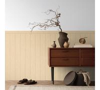 Dado Bois Lattes Papier Peint 39803-3 Naturel Luxe Vinyle Lambris AS Creation