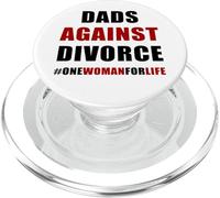 Dads Against Divorce - Conservative Men's Pro-Marriage Quote PopSockets PopGrip pour MagSafe
