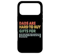 Dads are Hard to Buy Gifts for Funny Father's Day Design Coque pour iPhone 17 Pro Max