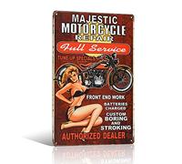 不适用 Dad's Garage, Sexy Girl Retro Vintage Tin Metal Sign Wall Decor for Home Garage Bar Man Cave…