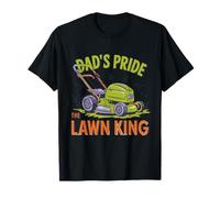 Dad's Pride The Lawn King Tondeuse T-Shirt