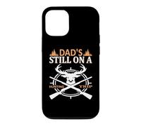 Dad's Still on A Hunting Trip Hunter Life Adventure Nature Coque pour iPhone 12/12 Pro