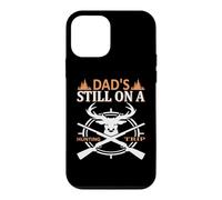 Dad's Still on A Hunting Trip Hunter Life Adventure Nature Coque pour iPhone 12 Mini