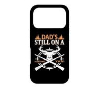 Dad's Still on A Hunting Trip Hunter Life Adventure Nature Coque pour iPhone 17 Pro