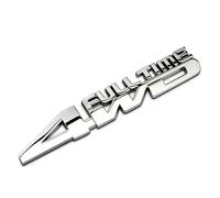 DADYM Emblème Autocollant 3D en Métal pour Voiture pour Nissan Kicks Navara Nv200 Serena 350Z 370Z, Emblème Badge Decals, Accessoires de Style de Automobiles,A-Silver