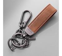 DADYM Porte-clés pour Voiture pour Mitsubishi ASX Lancer 10 Outlander 3 l200 Xpander Pajero 4 Montero V73 Triton, Porte-clés pour Hommes et Femmes, pendentifs de clé de Voiture en Cuir de Vache