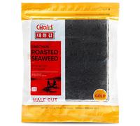 DAECHUN LAVER CO., LTD. Sushi Nori, refermable, Teneur en or, Produit de Corée 100 demi-feuilles