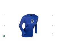 DAEHLIE ACTIVE WHOOL LONG SLEEVE BLEU TEE SHIRT MANCHES LONGUES TAILLE S