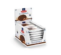 Daelmans Stroopwafels au Chocolat - 12 paquets de 2 gaufres emballées individuellement