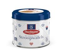 Daelmans Stroopwafels Boîte Cadeau, 8 Gaufres Caramel Hollandaises (230 g), Snack Classique pour le Café
