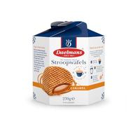 Daelmans Stroopwafels Boîte Hexagonale, 72 Gaufres (9x8), 2 100 g, Gaufres Caramel Hollandaises, Snack Classique pour le Café