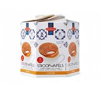Daelmans Stroopwafels Caramel - Multipack : 9 boîtes Hexa (230 g par boîte Hexa) - Authentique gaufre hollandaise