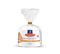 Daelmans Mini Stroopwafels au Caramel, Boîte de 200 gaufres emballées individuellement - Authentique biscuit hollandais avec caramel au beurre et vanille Bourbon, sans additifs artificiels