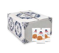Daelmans Mini Stroopwafels au Miel en Sachet (12 Sachets) - Authentique biscuit hollandais avec caramel au beurre et vanille Bourbon - Friandise sans colorants ni conservateurs artificiels