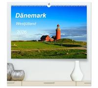 Dänemark Westjütland (hochwertiger Premium Wandkalender 2026 DIN A2 quer), Kunstdruck in Hochglanz: An Westjütlands Nordseeküste gibt es endlose ... viele Fotomotive für einen schönen Kalender.