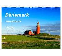 Dänemark Westjütland (Wandkalender 2026 DIN A2 quer), CALVENDO Monatskalender: An Westjütlands Nordseeküste gibt es endlose Strände, nette Städtchen, ... viele Fotomotive für einen schönen Kalender.