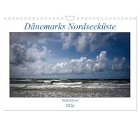 Dänemarks Nordseeküste - Südjütland (Wandkalender 2026 DIN A4 quer), CALVENDO Monatskalender: Dänemarks Nordseeküste empfängt die Menschen für den perfekten Urlaub.