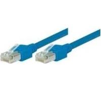 Dätwyler Câble patch S/UTP, Cat 5e, bleu, 5,0 m hautement flexible, avec connecteurs Hiroso TM11 (71905B)