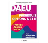 DAEU - Pré-requis Options A et B - Français, Anglais, Maths