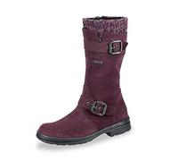 Däumling Garçon Fille Alia Botte Haute Jusqu'au Genou, Violet, 28 EU