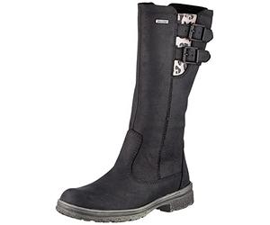 Däumling Garçon Fille AMA Botte Haute Jusqu'au Genou, Noir, 28 EU Étroit