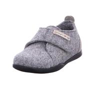 Däumling Garçon Unisex Kinder Fredi Chausson, éléphant monotweed, 25 EU Étroit