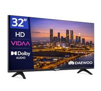 Daewoo 32VB56HV Smart TV 32 Pouces HD, HDR10, Dolby Audio, WiFi, HDMI, Design sans Cadre (Frameless), Gamme 2026