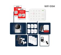 Daewoo - Alarme Maison Wifi & GSM Sans Fil Vigilia VIG505+ - Kit Complet avec 3 Caméras Full HD