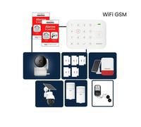 Daewoo - Alarme Maison Wifi Sans Fil Vigilia VIG506+ - Kit Complet avec Caméra Full HD intérieure