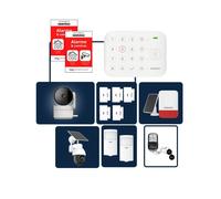 Daewoo - Alarme Maison Wifi Sans Fil Vigilia VIG506 - Kit Complet avec Caméra Full HD intérieure