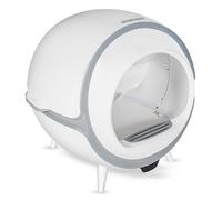 Daewoo D-HIPC101 bac à litière pour chiens et chats Chat Bac à litière autonettoyant Gris, Blanc