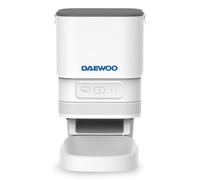 Daewoo D-PF13 gamelle et abreuvoir pour chiens et chats Acrylonitrile-Butadiène-Styrène (ABS) Gris, Blanc Universel Distributeur automatique pour animaux de compagnie