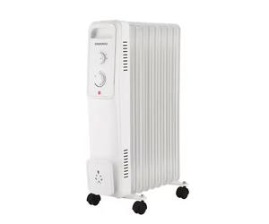 Daewoo DOH-499M Radiateur à bain d'huile 2000 W - Blanc