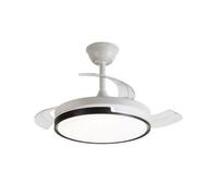 Daewoo DW5005 Ventilador de Techo Luz LED 91cm 3 Aspas Retráctiles 6 Velocidades WiFi