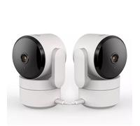 Daewoo IP506P - Pack 2 caméras intérieures WiFi motorisées 360° - Mode Vie Privée - Full HD