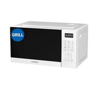 Daewoo MD-FA202GW-EU Micro-ondes avec gril, capacité de 20 litres, 700 W, 8 programmes, 5 niveaux de puissance, panneau numérique, blanc