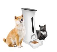 Daewoo NUTRIVISION501C Distributeur de Croquettes Automatique avec Caméra pour Chats & Chiens | WiFi, Contrôle sur l'Application |Capacité 7,5L