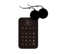 Daewoo Security Clavier sans Fil WKE301 avec Badges RFID - Armez/Désarmez en 1 Geste, Compatible Alarme Touch/Touch XL/Vigilia, Sonnette Intégrée, Batterie Rechargeable USB, 10 Badges Max