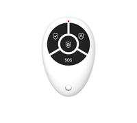 Daewoo Security - Télécommande Alarme sans Fil WRC301 - Activation Désactivation Mode Maison SOS - Pile CR2032 Incluse - Compatible Alarme Daewoo Touch/Touch XL (AM301 / AM302)
